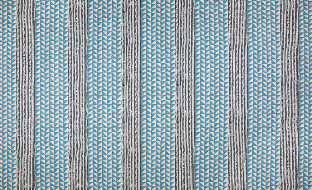 Aegean Stripe - Sea/Indigo