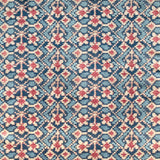 Almaty Velvet - Red/Blue