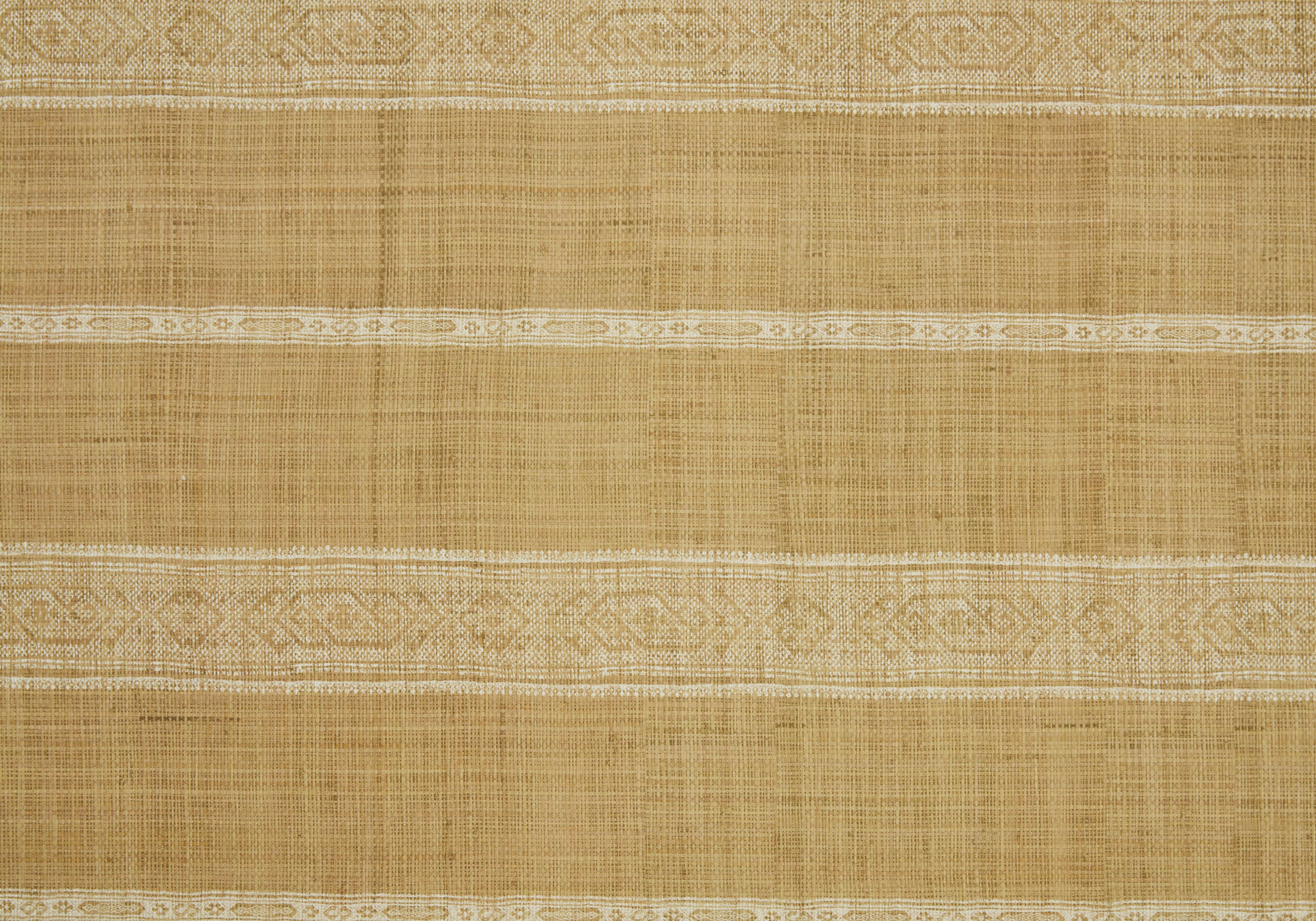 Patmos Stripe on Natural - White