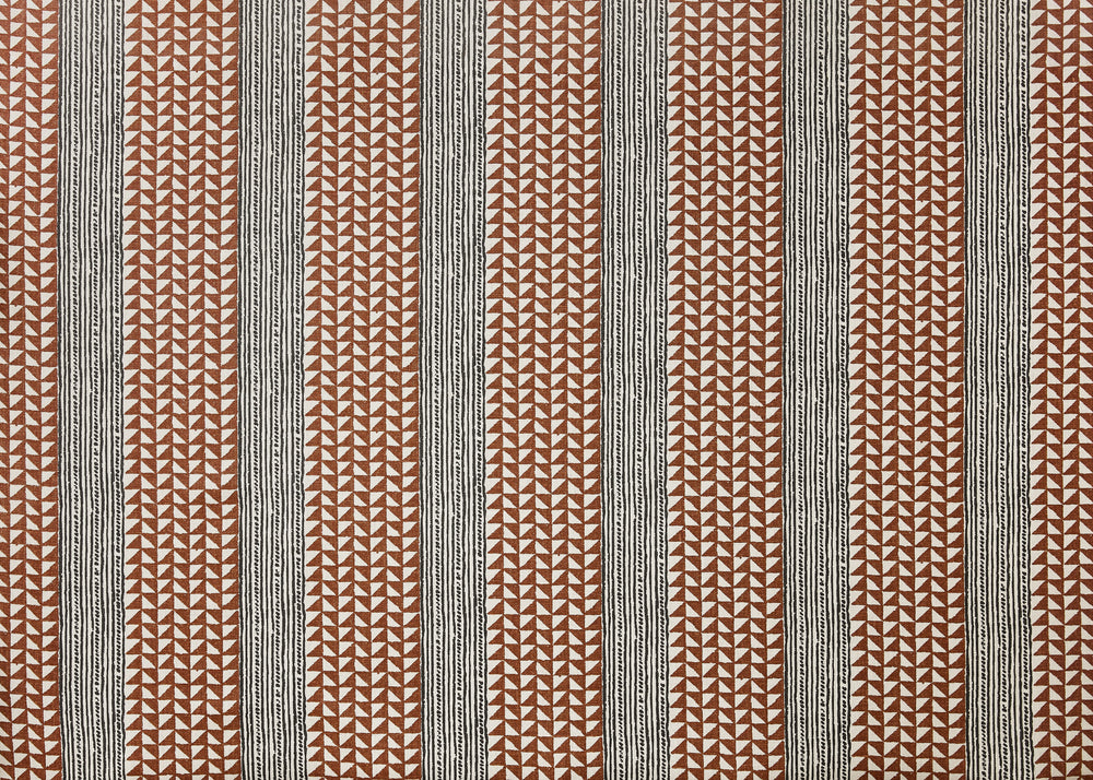 Aegean Stripe - Tobacco/Onyx