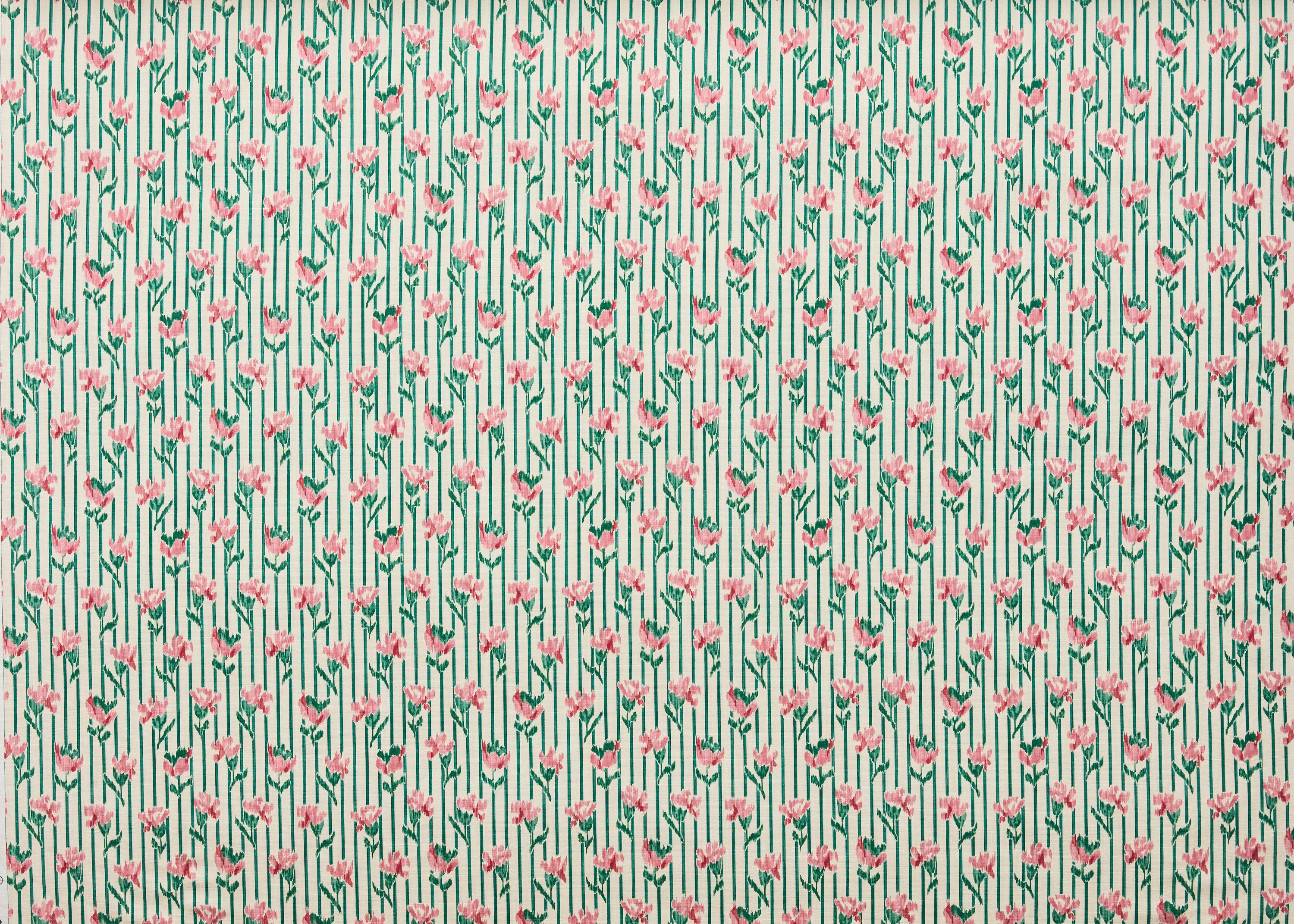 Pink Streips Carnation Stripe - Aurora Pink – Carolina Irving Textiles