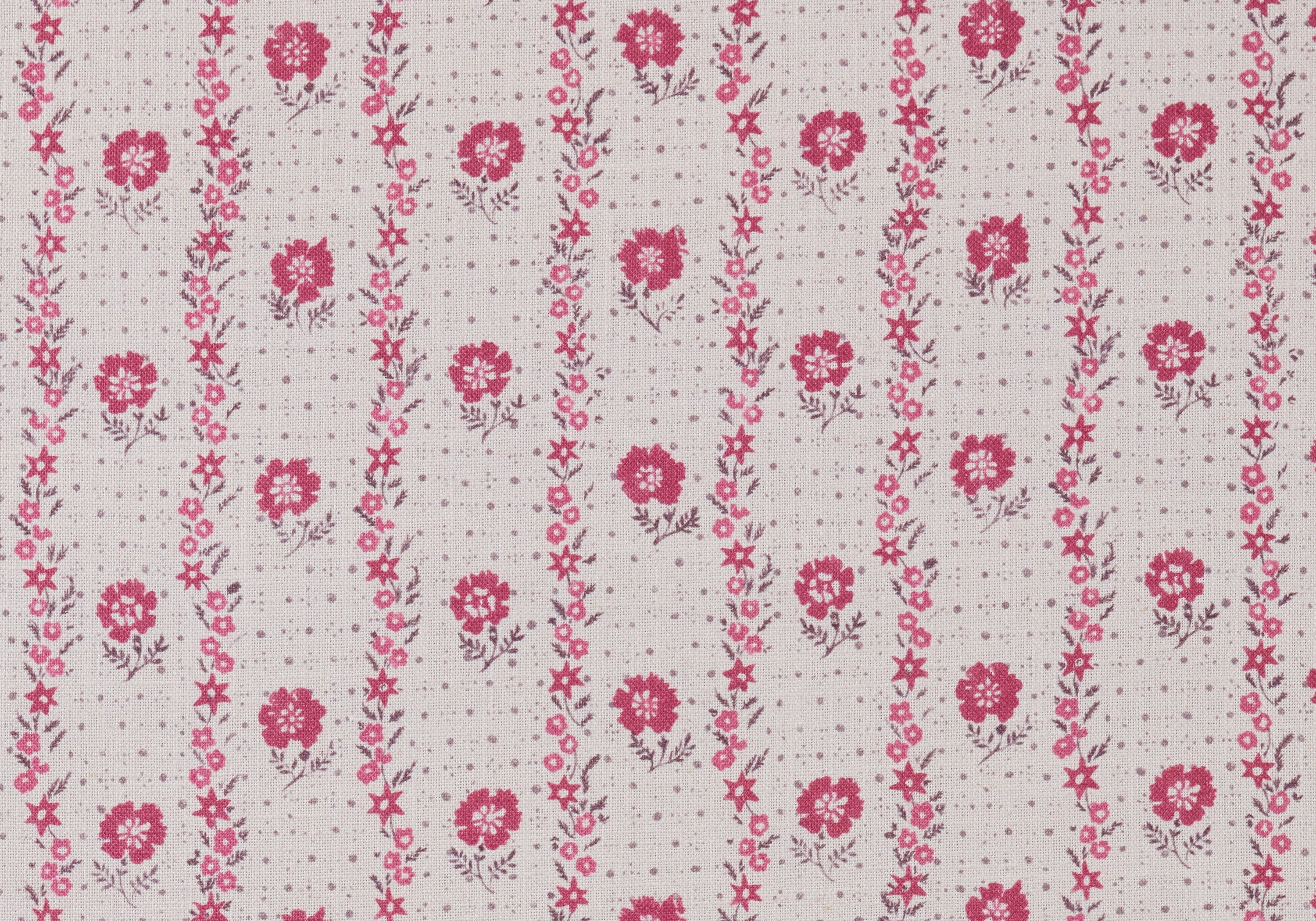 Ottoman Stripe - Ruby