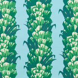 Outdoor Palmetto - Jungle on Sky Blue