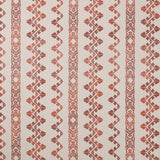 Palmyra Embroidery - Cinnabar